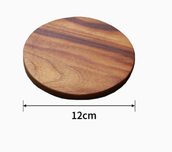 Camphor Wood Coaster, Natural Wooden Drink Mat