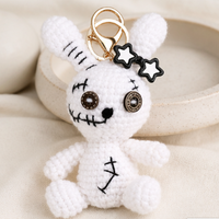 Handcrafted DIY Yarn Knitted Animal Doll Crochet Plush Toy Handmade Gift Decor