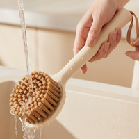Long Handle Kitchen Cleaning Brush with Soft Bristles