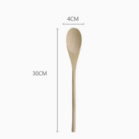 Natural Maple Wood Soup Spoon