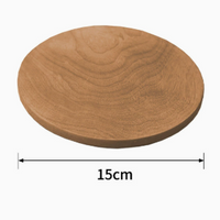 Camphor Wood Coaster, Natural Wooden Drink Mat