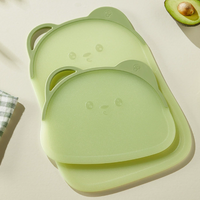 Cute Bear Antibacterial Cutting Board Kitchen Chopping Mat