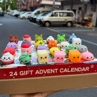 Christmas Advent Calendar – 24-Day Mystery Squishy Toy Countdown Calendar