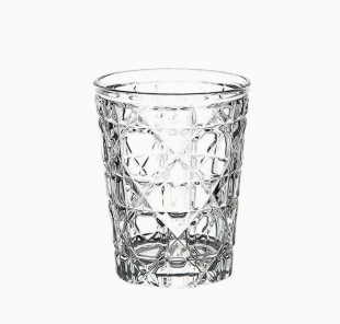 Decorative Textured Water Cup for Home
