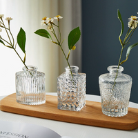 Small Woodland Style Hydroponic Vase for Fresh Flowers