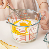 500ml Heat Resistant Glass Measuring Cup with Measurement Markings