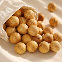Natural Camphor Wood Balls – Mothproof, Anti-Mildew, Mosquito Repellent, Deodorizing & Long-Lasting Fragrance for Wardrobe, Drawer, Closet