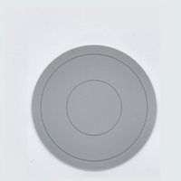 Round Silicone Heat Resistant Trivet Mat, Non-Slip Pot Holder