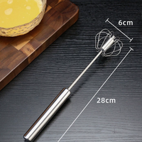 Stainless Steel Handheld Egg Whisk