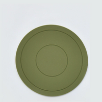 Round Silicone Heat Resistant Trivet Mat, Non-Slip Pot Holder