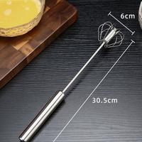 Stainless Steel Handheld Egg Whisk