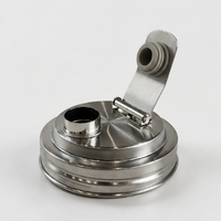Stainless Steel Cold Brew Coffee Pot Lid with Handle Replacement Top Cover for French Press / Iced Coffee Maker