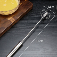 Stainless Steel Handheld Egg Whisk