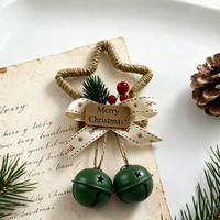 15cm Plush Christmas Bell Ornament
