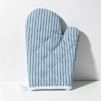 Canvas Heat Resistant Oven Mitt, Fresh Style Microwave Glove