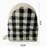 Plaid Heat Resistant Oven Mitt Kitchen Cooking Glove