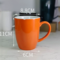 Solid Color Ceramic Coffee Mug