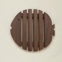 Creative Solid Wood Heat Resistant Table Mat