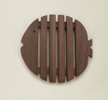 Creative Solid Wood Heat Resistant Table Mat