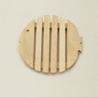 Creative Solid Wood Heat Resistant Table Mat