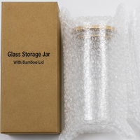 Borosilicate Glass Cup High Borosilicate Straw Cup Ins Transparent Cold Drink Cup For Cola Juice Milk Tea