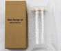 Borosilicate Glass Cup High Borosilicate Straw Cup Ins Transparent Cold Drink Cup For Cola Juice Milk Tea