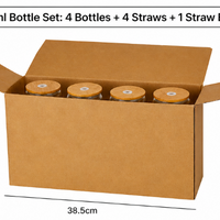 Borosilicate Glass Cup High Borosilicate Straw Cup Ins Transparent Cold Drink Cup For Cola Juice Milk Tea