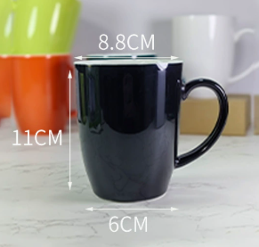 Solid Color Ceramic Coffee Mug